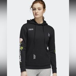ADIDAS WORK IN PROGRESS FLORAL HOODIE Size Large NWT